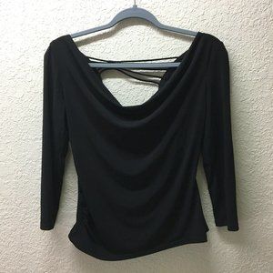 Donated. Black elegant blouse